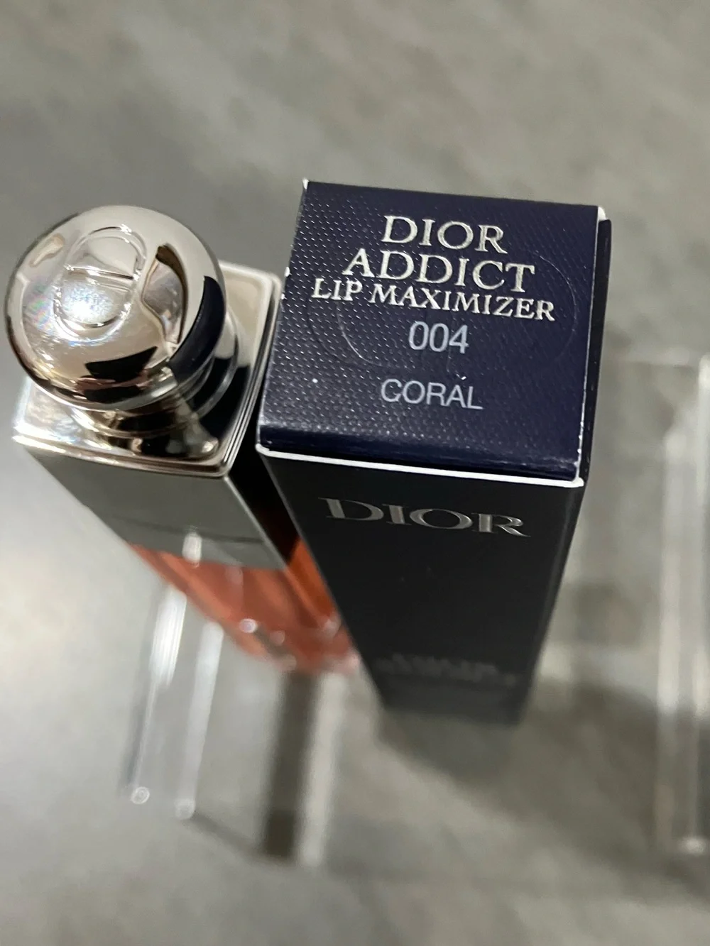 Dior Addict Lip Maximizer Gloss — Coral 004